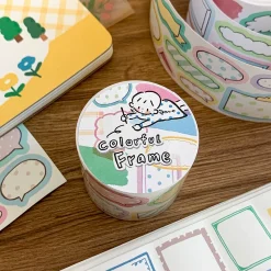 Molinta Kiss-cut Writable Tape – Colourful Frames — gallery