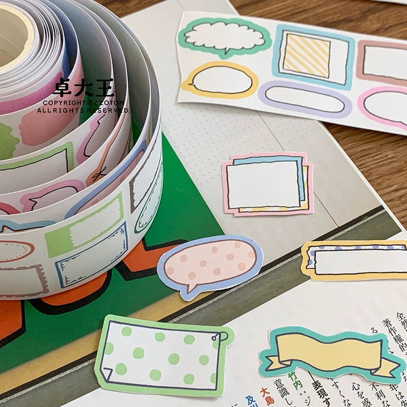 Molinta Kiss-cut Writable Tape – Colourful Frames — gallery