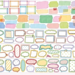 Molinta Kiss-cut Writable Tape – Colourful Frames — gallery