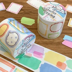 Molinta Kiss-cut Writable Tape – Colourful Frames — gallery