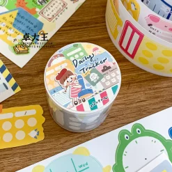 Molinta Kiss-cut Writable Tape – Daily Tracker