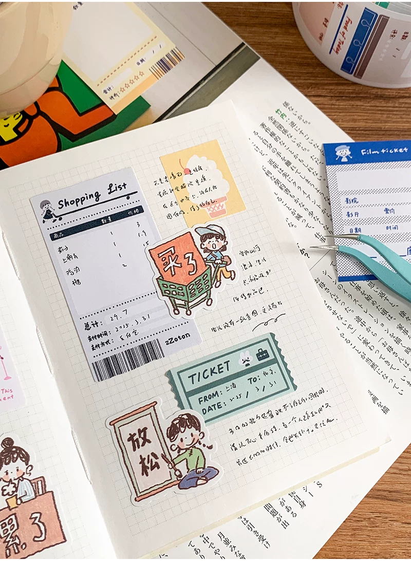 Molinta Kiss-cut Writable Tape – Some Tickets — gallery