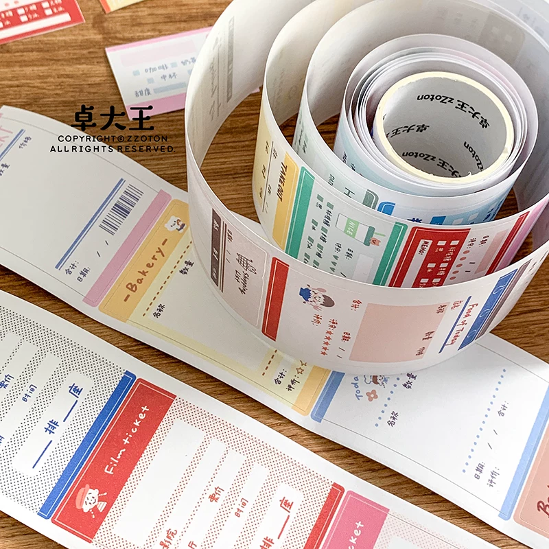 Molinta Kiss-cut Writable Tape – Some Tickets — gallery