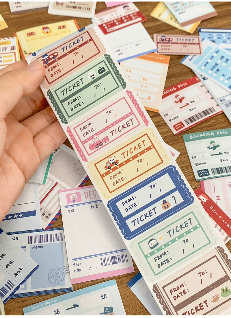 Molinta Kiss-cut Writable Tape – Some Tickets — gallery