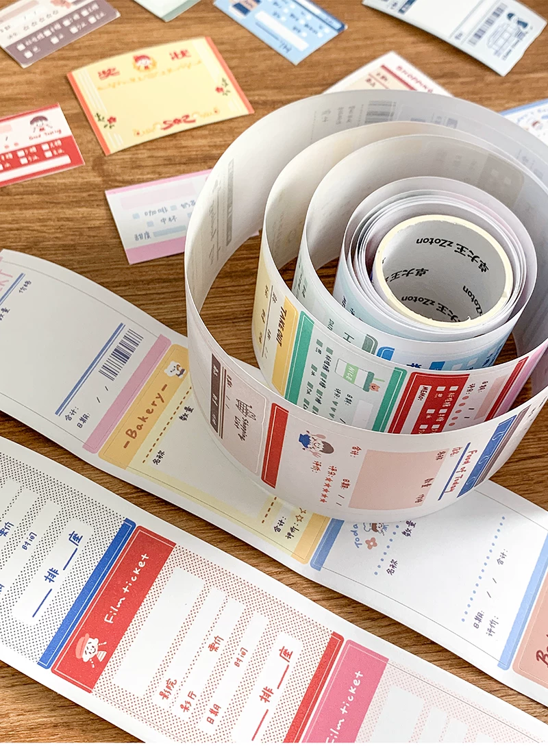 Molinta Kiss-cut Writable Tape – Some Tickets — gallery