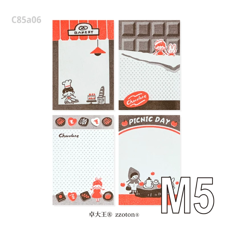 Molinta Memo Pad – RISO Red Brown