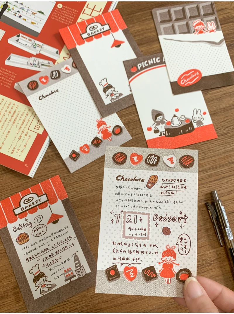 Molinta Memo Pad – RISO Red Brown — gallery
