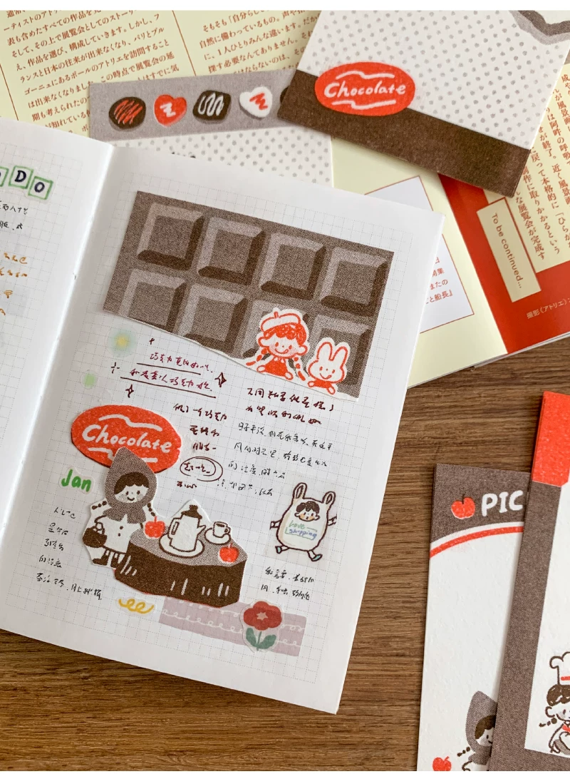Molinta Memo Pad – RISO Red Brown — gallery
