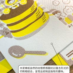 Molinta Memo Pad – RISO Yellow Brown — gallery