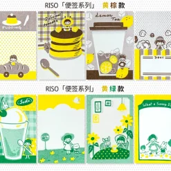 Molinta Memo Pad – RISO Yellow Green — gallery