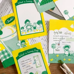 Molinta Memo Pad – RISO Yellow Green — gallery