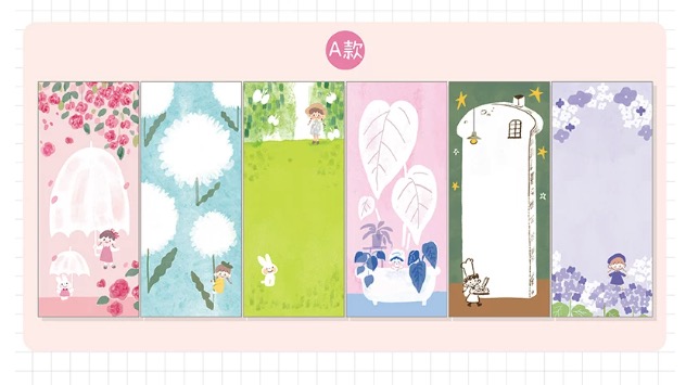 Molinta Memo Pad – Spring Garden — gallery