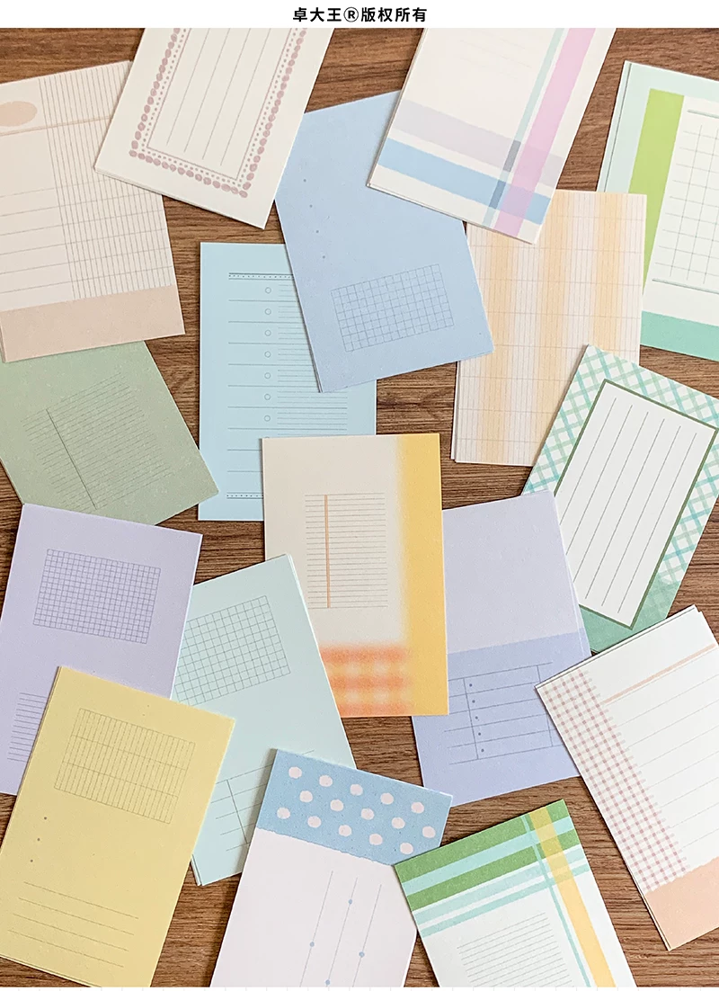 Molinta Memo Paper – Seaweed Green (M5 Size) — gallery