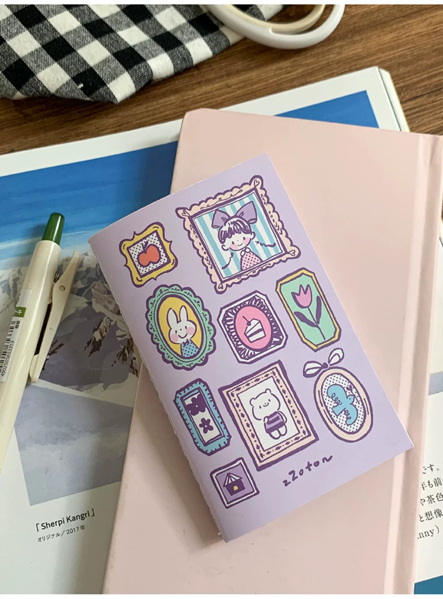 Molinta Mini Sticker Release Paper Notebook – Memories — gallery