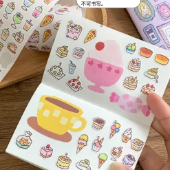 Molinta Mini Sticker Release Paper Notebook – Strawberry — gallery