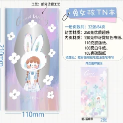 Molinta Mixed Papers Notebook – Bunny Girl — gallery