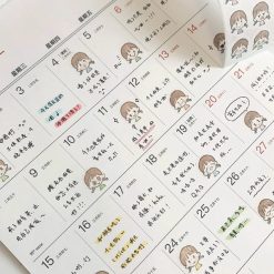 Molinta Kiss-cut Washi Tape - My Emotion Mood Tracker