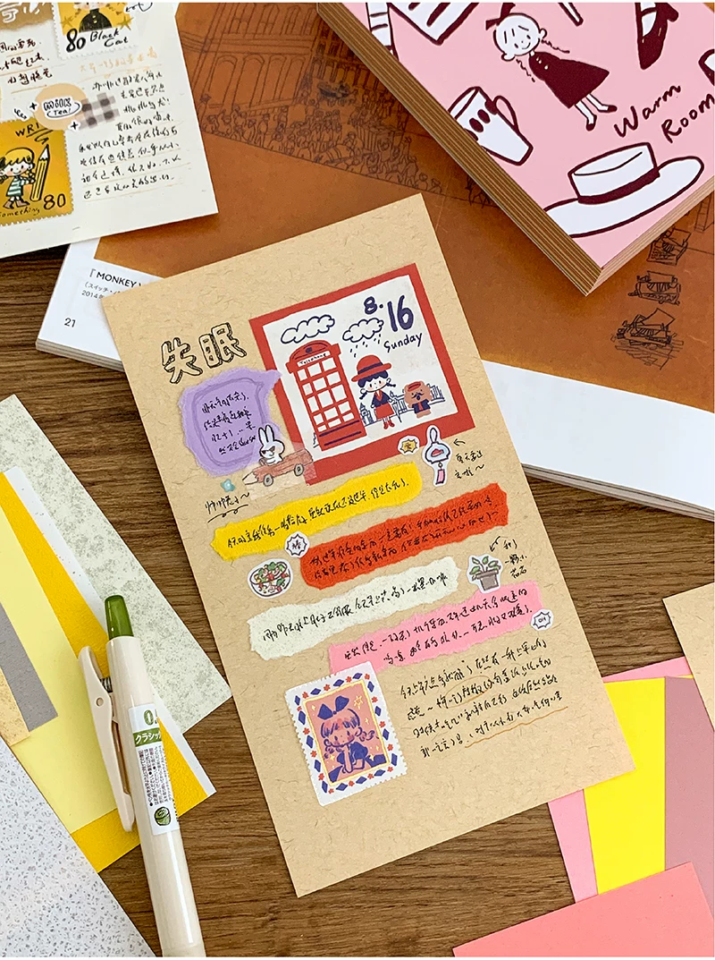 Molinta Paper Pad – Warm Room (Personal Size) — gallery