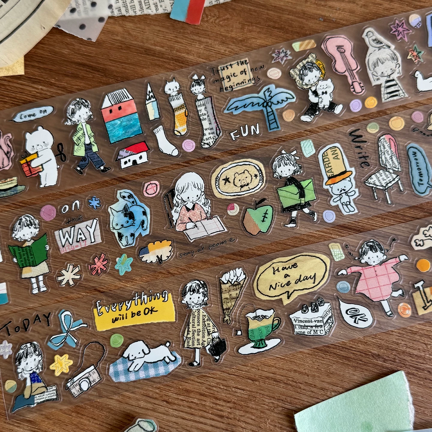 Molinta PET Tape – Cut into Pieces — gallery