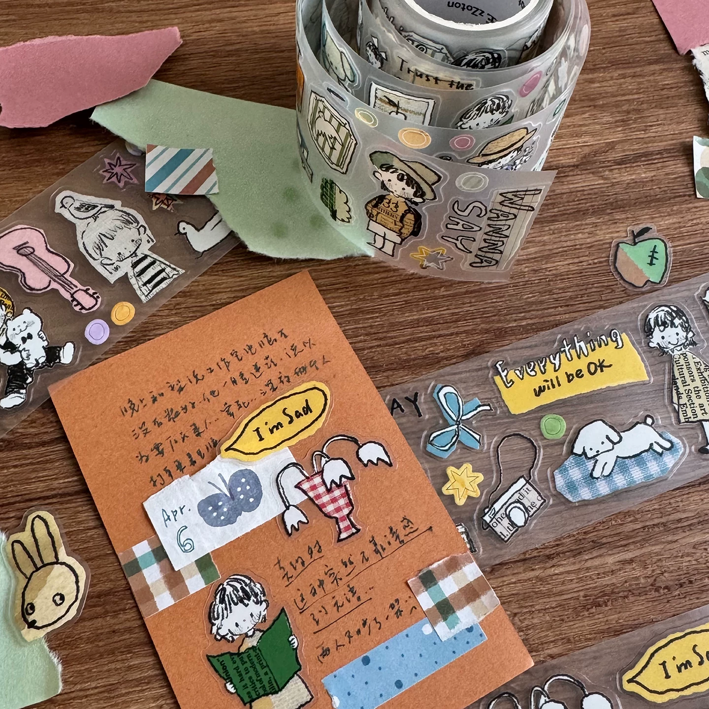 Molinta PET Tape – Cut into Pieces — gallery