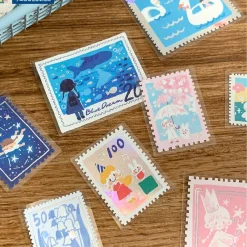 Molinta Postage Stamp Stickers – Blue — gallery