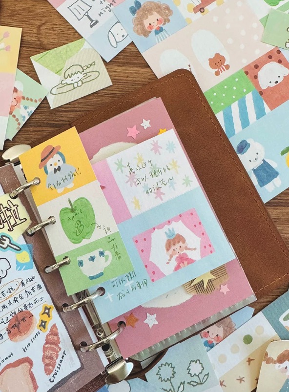Molinta Pre-perforated Memo Pad – Colour-Blocks — gallery