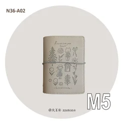 Molinta Ring Binder – Mocha Forest (M5 Size)