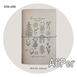 Molinta Ring Binder – Mocha Forest (Personal Size)