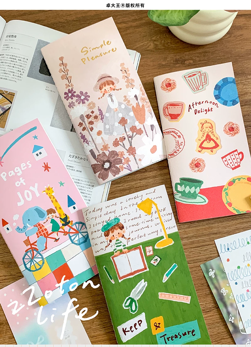 Molinta Sticker Release Paper Notebook – Keep and Treasure — gallery