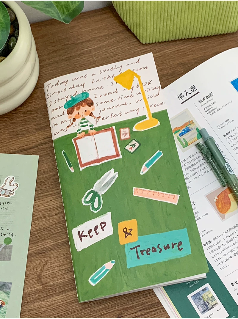 Molinta Sticker Release Paper Notebook – Keep and Treasure — gallery