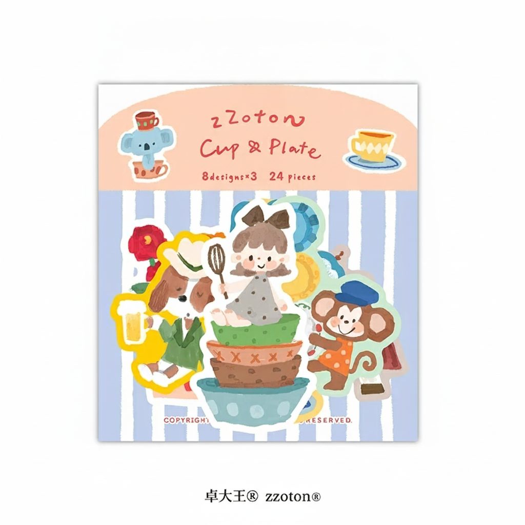 Molinta Sticker Set – Cup and Plate
