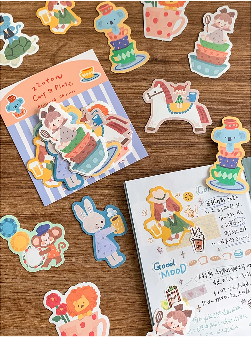 Molinta Sticker Set – Cup and Plate — gallery