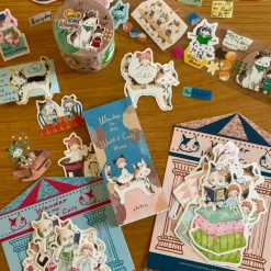 Molinta Sticker Set – Wander in the World of Cats — gallery