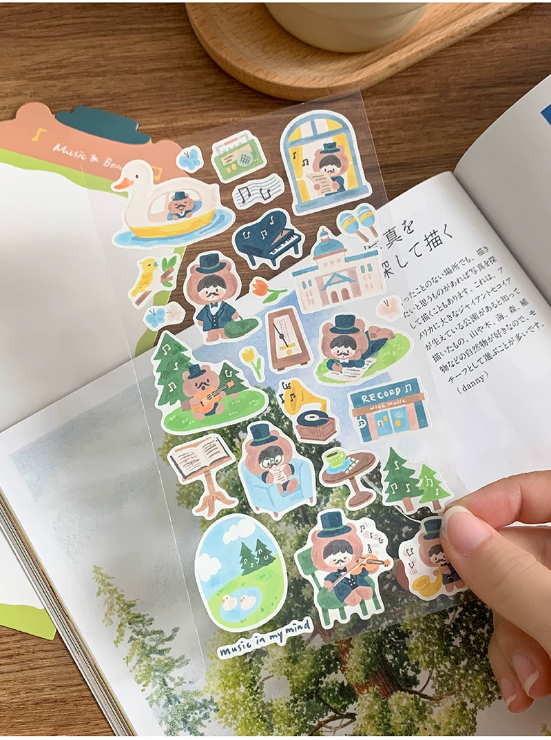 Molinta Stickers – Bear Musician — gallery