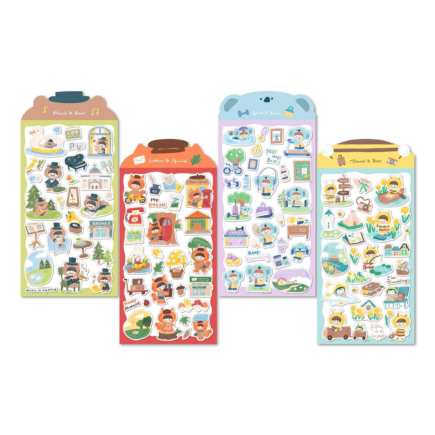 Molinta Stickers – Bear Musician — gallery