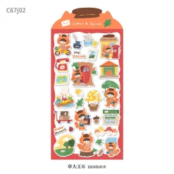Molinta Stickers – Letters & Squirrel