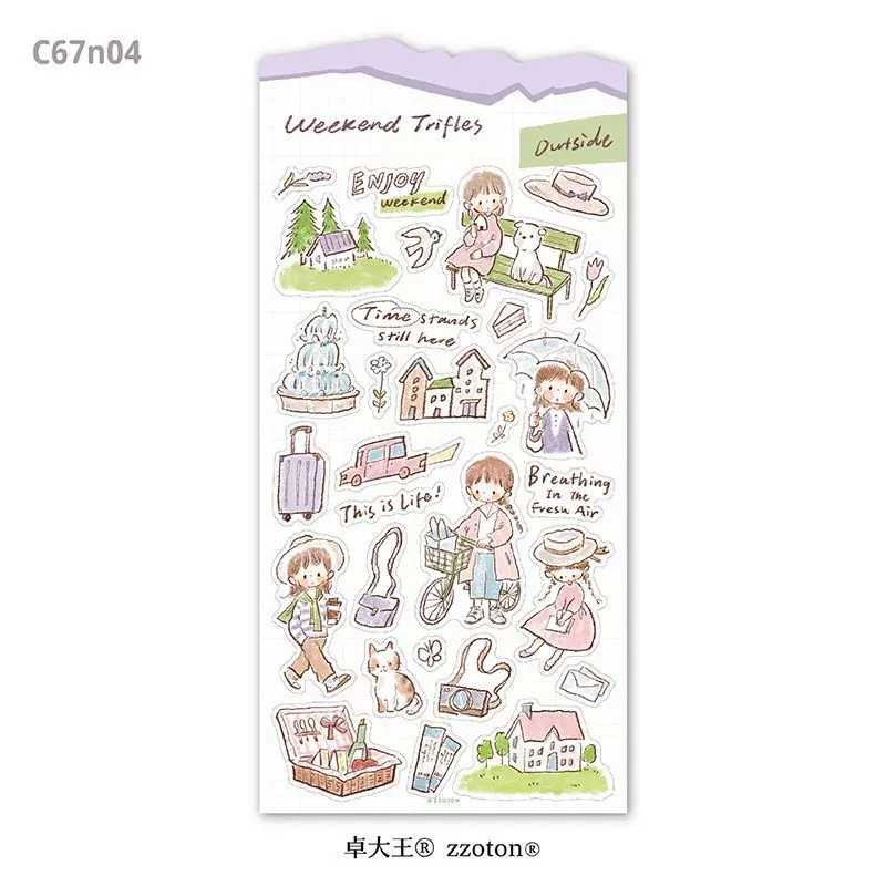 Molinta Stickers Weekend Trifles – Outside