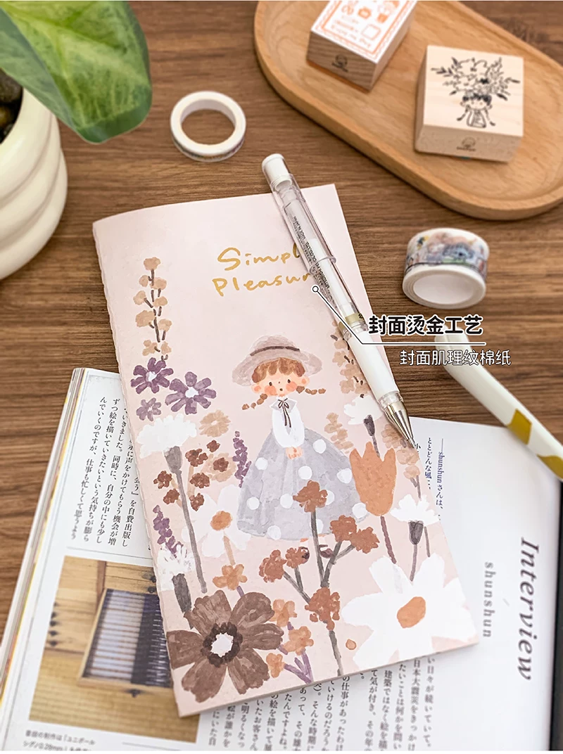Molinta Traveler Notebook – Dried Flower Garden — gallery