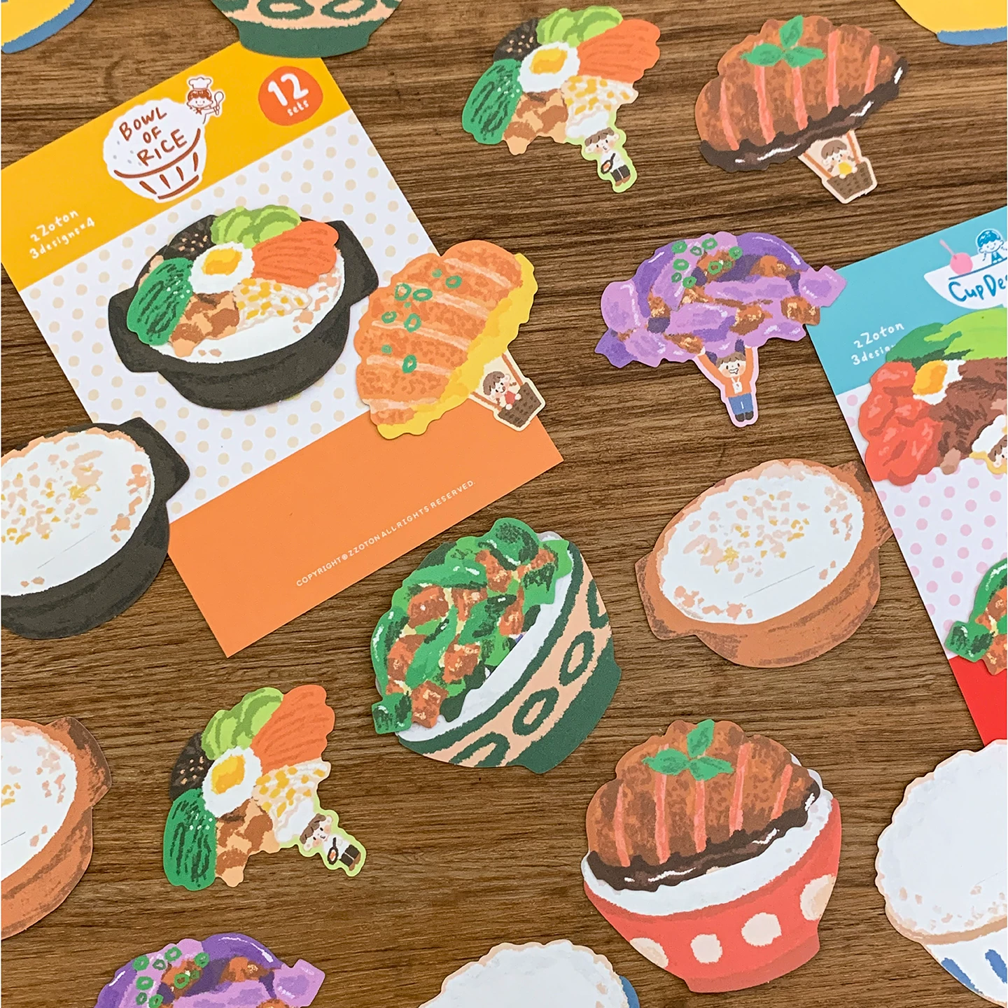 Molinta Tuck-in Memo Papers – Bowl of Rice — gallery