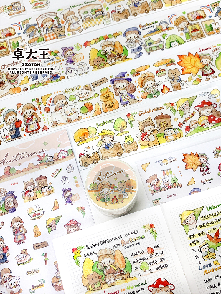 Molinta Washi Tape – Autumn