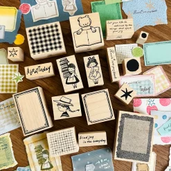 Molinta Wooden Stamp – About Today — gallery