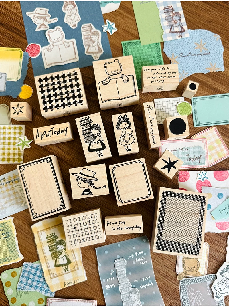 Molinta Wooden Stamp – About Today — gallery