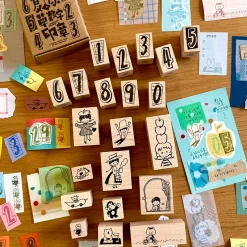 Molinta Wooden Stamp – Afternoon Tea — gallery