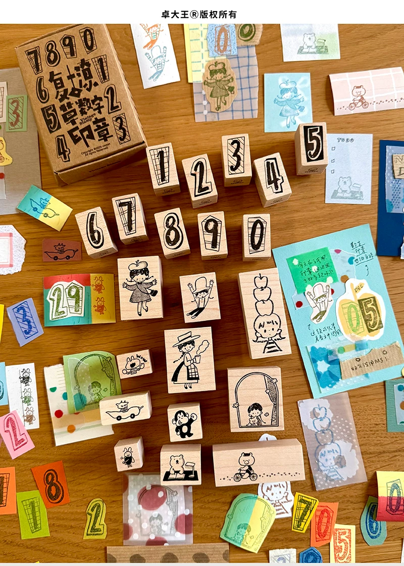 Molinta Wooden Stamp – Afternoon Tea — gallery