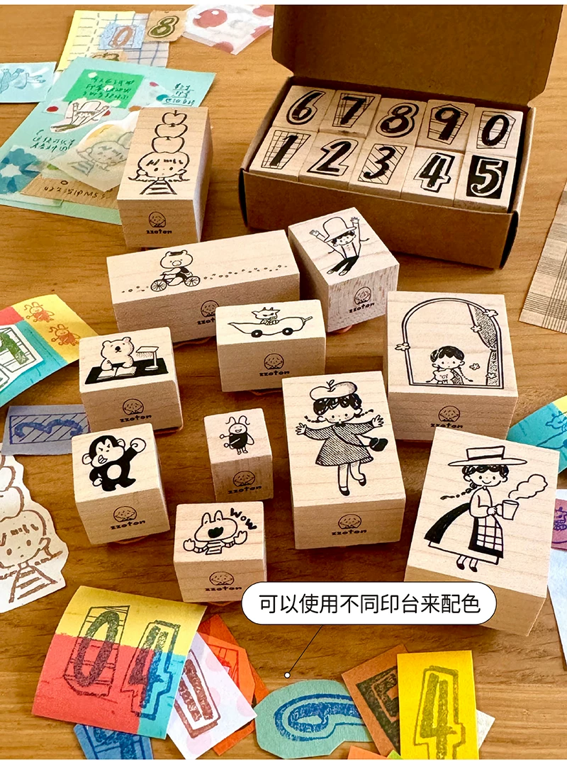 Molinta Wooden Stamp – Afternoon Tea — gallery