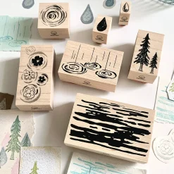 Molinta Wooden Stamp – Girl With Clover — gallery