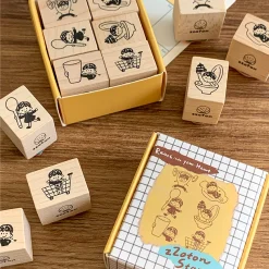 Molinta Wooden Stamp Set – Daily Life Vol. 1 — gallery