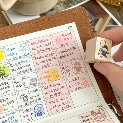 Molinta Wooden Stamp Set – Daily Life Vol. 1 — gallery