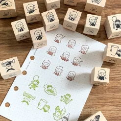 Molinta Wooden Stamp Set – Daily Life Vol. 1 — gallery