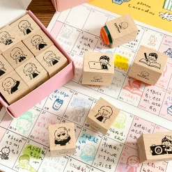 Molinta Wooden Stamp Set – Daily Life Vol. 2 — gallery